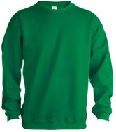Collegepusero Adult Sweatshirt "keya" SWC280, vihreä liikelahja logopainatuksella
